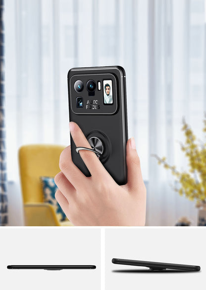 Xiaomi Mi 11 Ultra Kılıf Mnc Ravel Silikon Kapak-Mavi