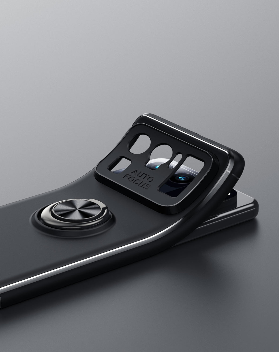 Xiaomi Mi 11 Ultra Kılıf Mnc Ravel Silikon Kapak-Mavi