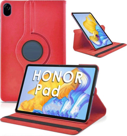 Huawei Honor Pad X9 11.5' Mnc Dönebilen Standlı Kılıf-Kırmızı