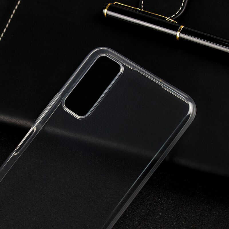Vivo Y11S Kılıf Mnc Süper Silikon Kapak-Renksiz