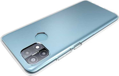 Oppo A15 Kılıf Mnc Süper Silikon Kapak-Renksiz