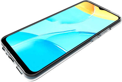 Oppo A15 Kılıf Mnc Süper Silikon Kapak-Renksiz