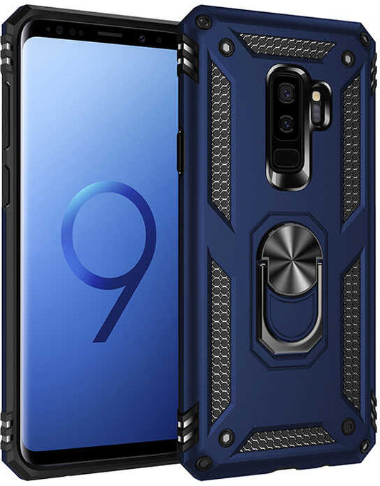 Galaxy S9 Plus Kılıf Mnc Vega Kapak-Mavi