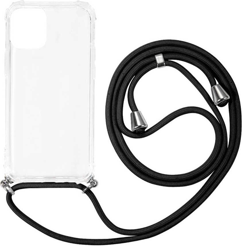 iPhone 13 Pro Kılıf Mnc X-Rop Kapak-Renksiz