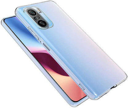 Xiaomi Redmi K40 Kılıf Mnc Süper Silikon Kapak-Renksiz