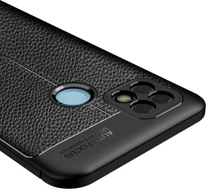 Realme C21 Kılıf Mnc Niss Silikon Kapak-Siyah