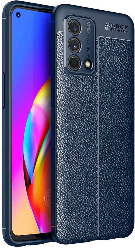 Oppo A74 4g Kılıf Mnc Niss Silikon Kapak-Lacivert