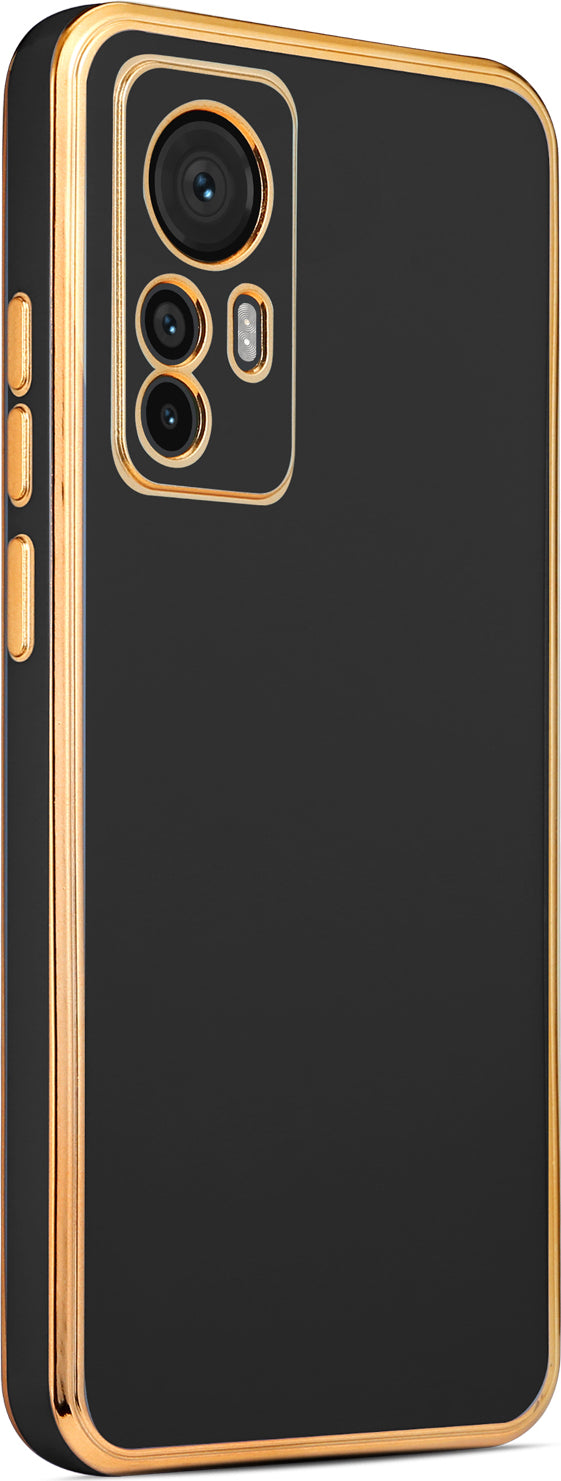 Xiaomi Mi 12T Kılıf Mnc Bark Kapak-Siyah