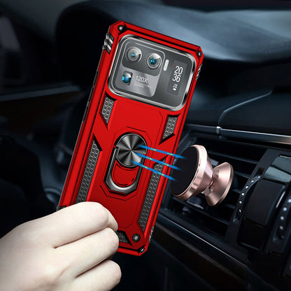 Xiaomi Mi 11 Ultra Kılıf Mnc Vega Kapak-Mavi
