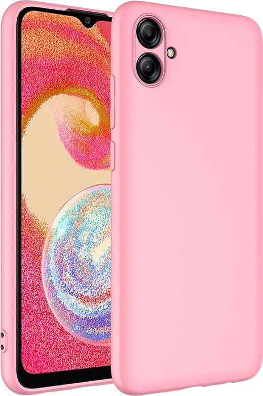 Galaxy A04E Kılıf Mnc Mara Laaakan Kapak-Pembe