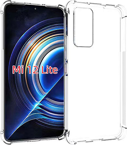Xiaomi Xiaomi 12 Lite Kılıf Mnc Nitro Anti Shock Silikon-Renksiz