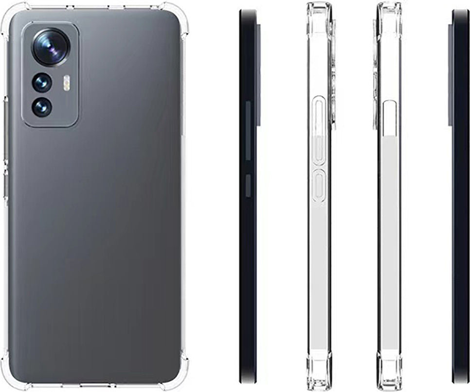 Xiaomi Xiaomi 12 Lite Kılıf Mnc Nitro Anti Shock Silikon-Renksiz