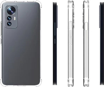 Xiaomi Xiaomi 12 Lite Kılıf Mnc Nitro Anti Shock Silikon-Renksiz