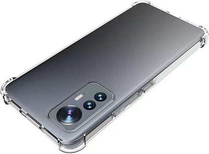 Xiaomi Xiaomi 12 Lite Kılıf Mnc Nitro Anti Shock Silikon-Renksiz