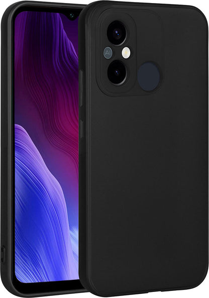 Xiaomi Redmi 12C Kılıf Mnc Premier Silikon Kapak-Siyah