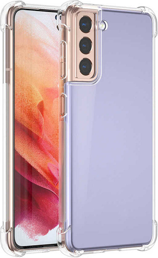 Galaxy S21 Plus Kılıf Mnc Nitro Anti Shock Silikon-Renksiz
