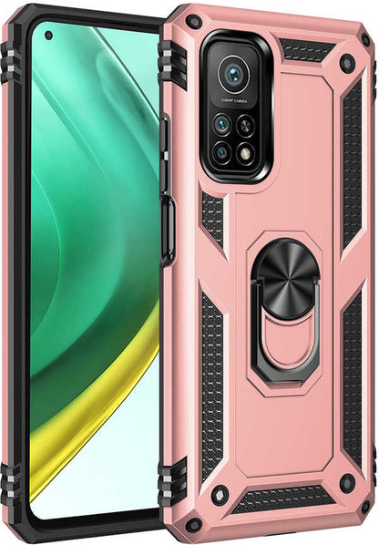Xiaomi Mi 10T 5g Kılıf Mnc Vega Kapak-Rose Gold