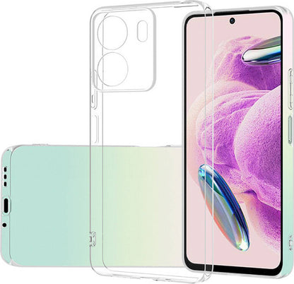 Xiaomi Poco C65 Kılıf Mnc Süper Silikon Kapak-Renksiz