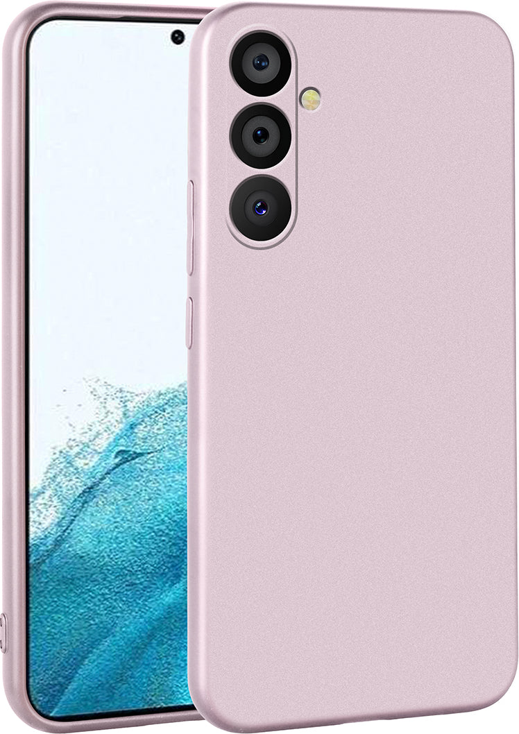 Galaxy A54 Kılıf Mnc Premier Silikon Kapak-Rose Gold