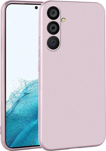 Galaxy A54 Kılıf Mnc Premier Silikon Kapak-Rose Gold