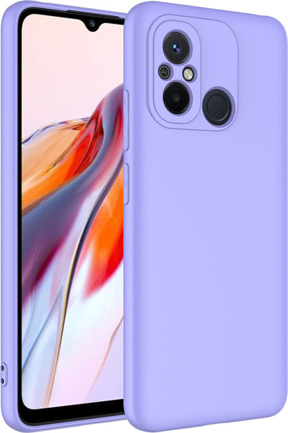 Xiaomi Redmi 12C Kılıf Mnc Mara Laaakan Kapak-Lila