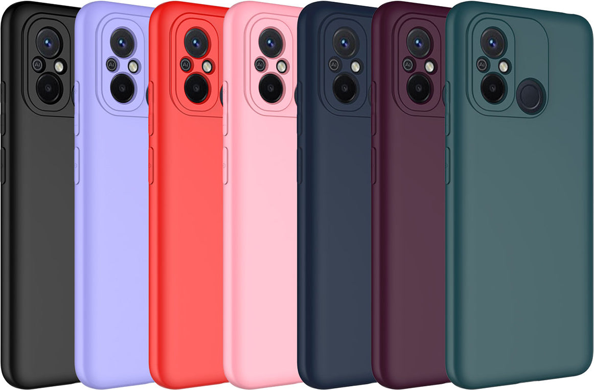 Xiaomi Redmi 12C Kılıf Mnc Mara Laaakan Kapak-Lila