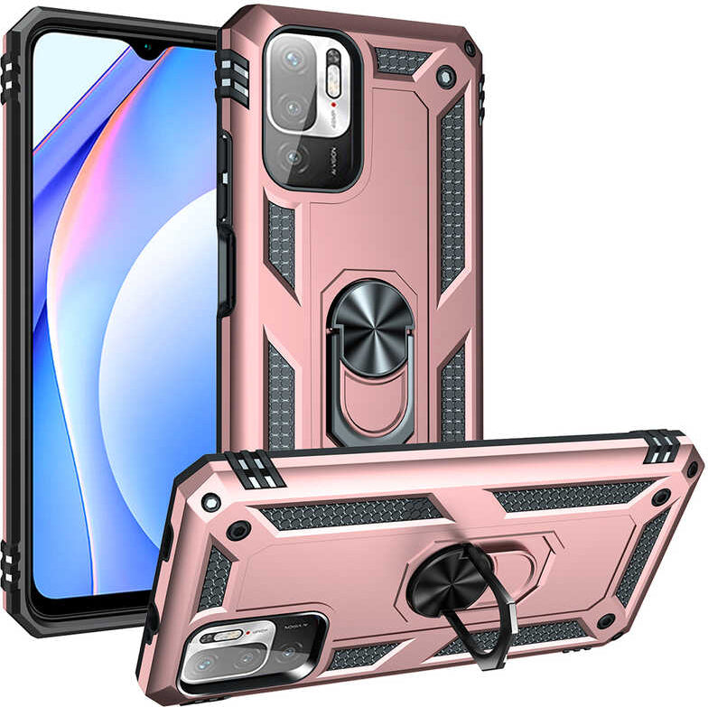 Xiaomi Poco M3 Pro Kılıf Mnc Vega Kapak-Rose Gold