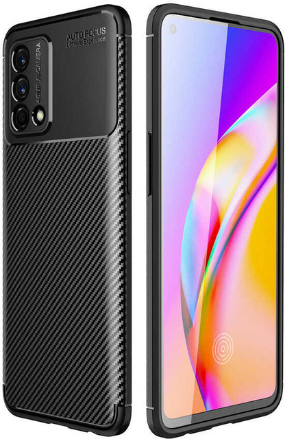 Oppo A74 4g Kılıf Mnc Negro Silikon Kapak-Siyah