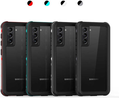 Galaxy S21 Plus Kılıf 1-1 Su Geçirmez Kılıf-Siyah