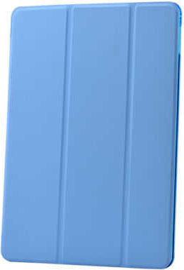 Galaxy Tab 3 Lite 7.0 T110  Uyumlu Mnc Smart Cover Standlı 1-1 Kılıf-Mavi