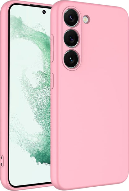 Galaxy S23 Plus Kılıf Mnc Mara Laaakan Kapak-Pembe