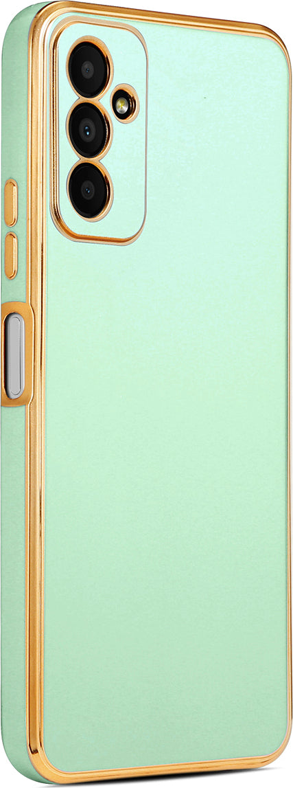 Galaxy M13 Kılıf Mnc Bark Kapak-Açık Yeşil