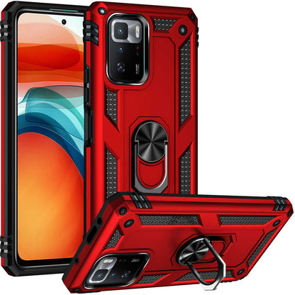 Xiaomi Poco X3 Gt Kılıf Mnc Vega Kapak-Kırmızı