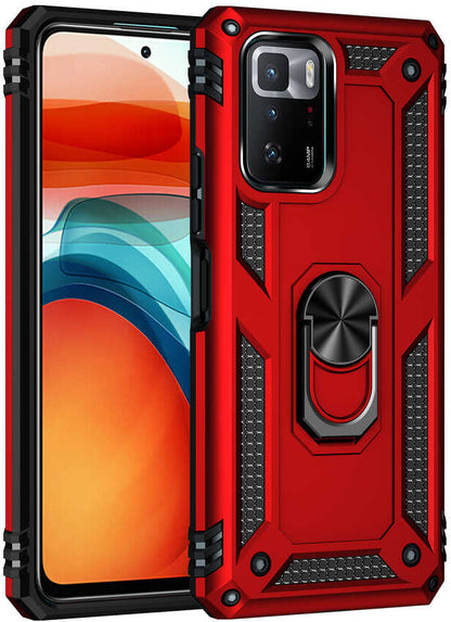 Xiaomi Poco X3 Gt Kılıf Mnc Vega Kapak-Kırmızı