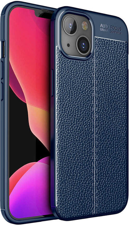 iPhone 13 Mini Kılıf Mnc Niss Silikon Kapak-Lacivert