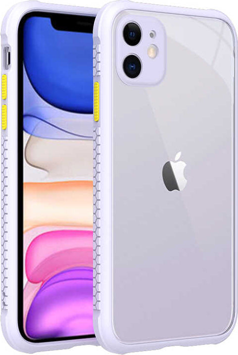 iPhone 11 Kılıf mnc Kaff Kapak-Mor