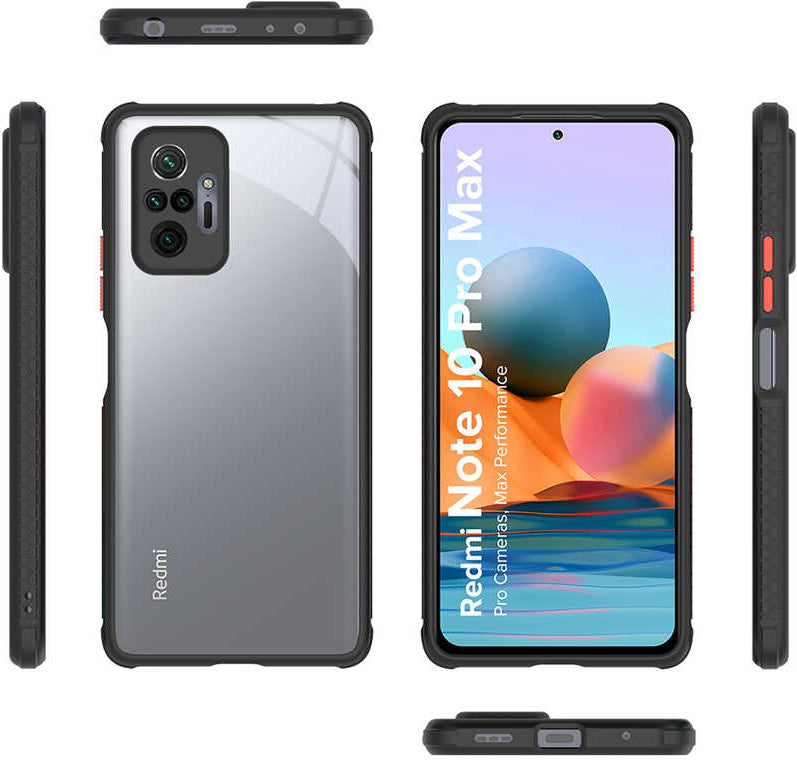 Xiaomi Redmi Note 10 Pro Kılıf mnc Kaff Kapak-Koyu Yeşil