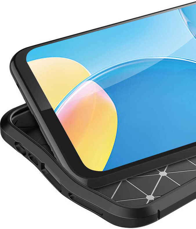 Oppo A15 Kılıf Mnc Niss Silikon Kapak-Lacivert