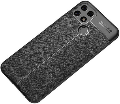 Oppo A15 Kılıf Mnc Niss Silikon Kapak-Kırmızı