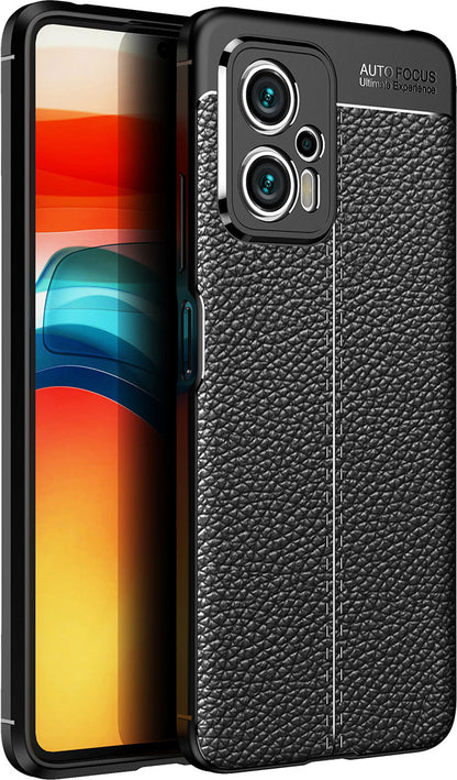 Xiaomi Poco X4 Gt Kılıf Mnc Niss Silikon Kapak-Siyah