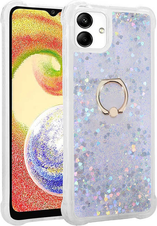 Galaxy A04 Kılıf Mnc Milce Kapak-Gümüş