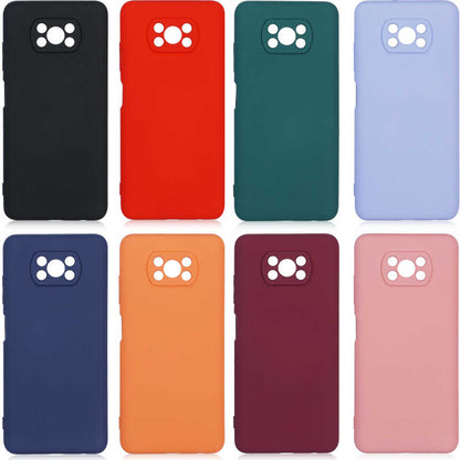Xiaomi Poco X3 Kılıf Mnc Mara Laaakan Kapak-Koyu Yeşil