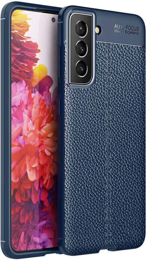 Galaxy S21 Fe Kılıf Mnc Niss Silikon Kapak-Lacivert