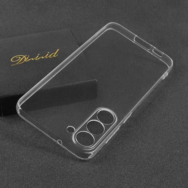 Galaxy S23 Plus Kılıf Mnc Süper Silikon Kapak-Renksiz