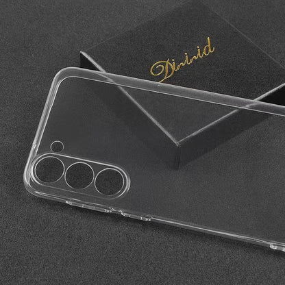 Galaxy S23 Plus Kılıf Mnc Süper Silikon Kapak-Renksiz