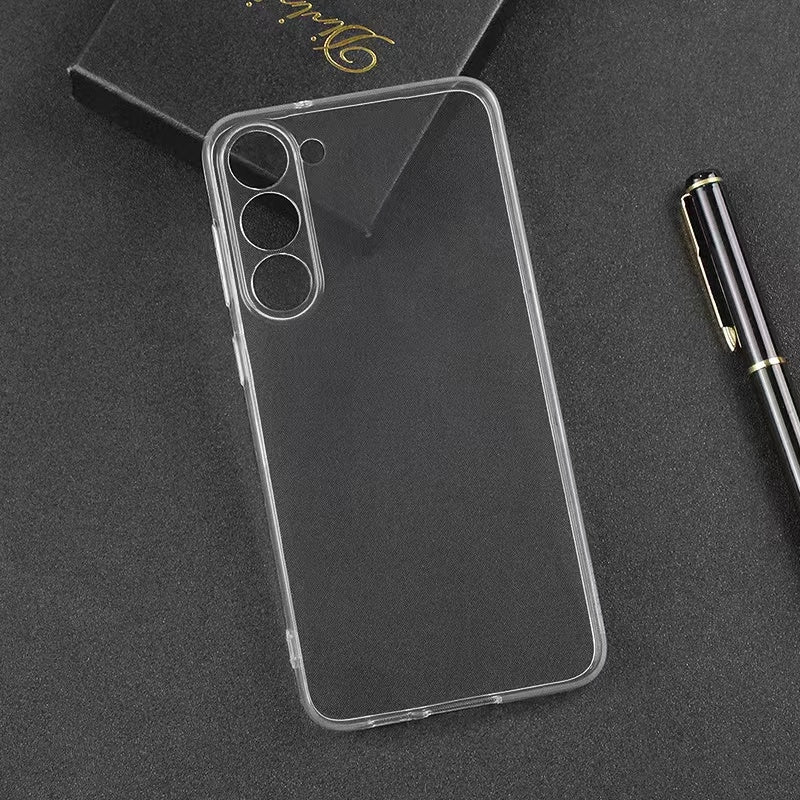 Galaxy S23 Plus Kılıf Mnc Süper Silikon Kapak-Renksiz