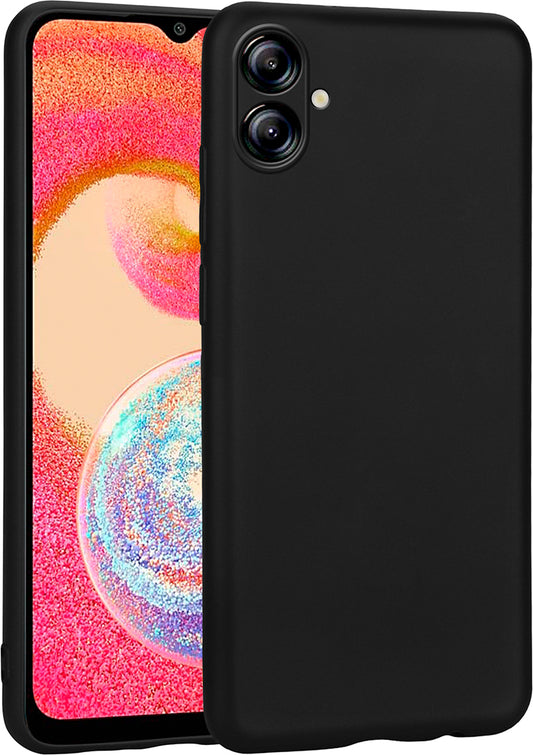 Galaxy A04E Kılıf Mnc Premier Silikon Kapak-Siyah