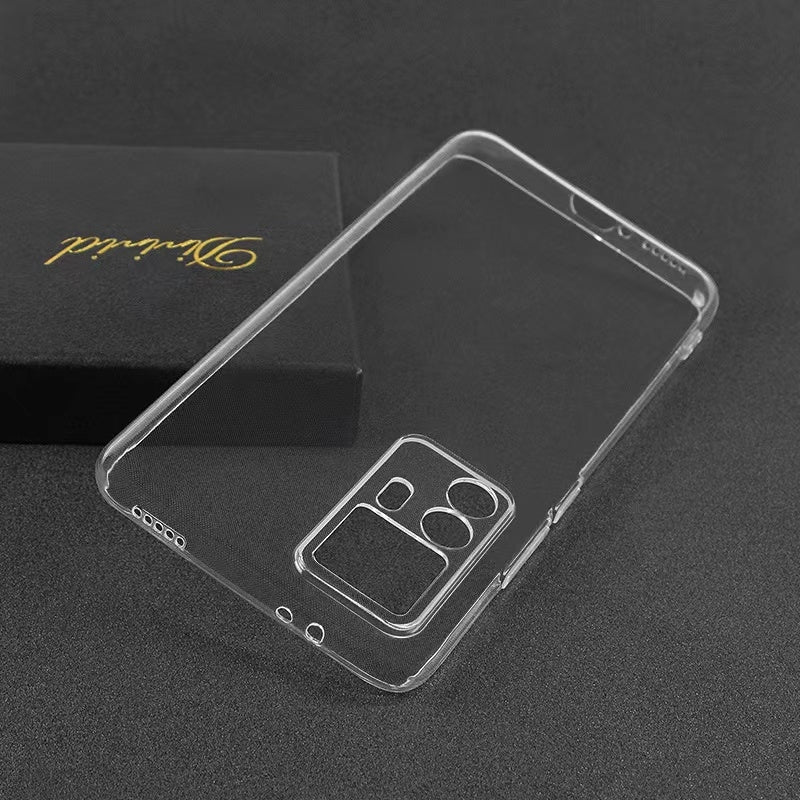 Xiaomi Mi 12T Pro Kılıf Mnc Süper Silikon Kapak-Renksiz