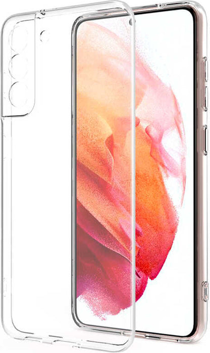 Galaxy S23 Plus Kılıf Mnc Kamera Korumalı Süper Silikon Kapak-Renksiz