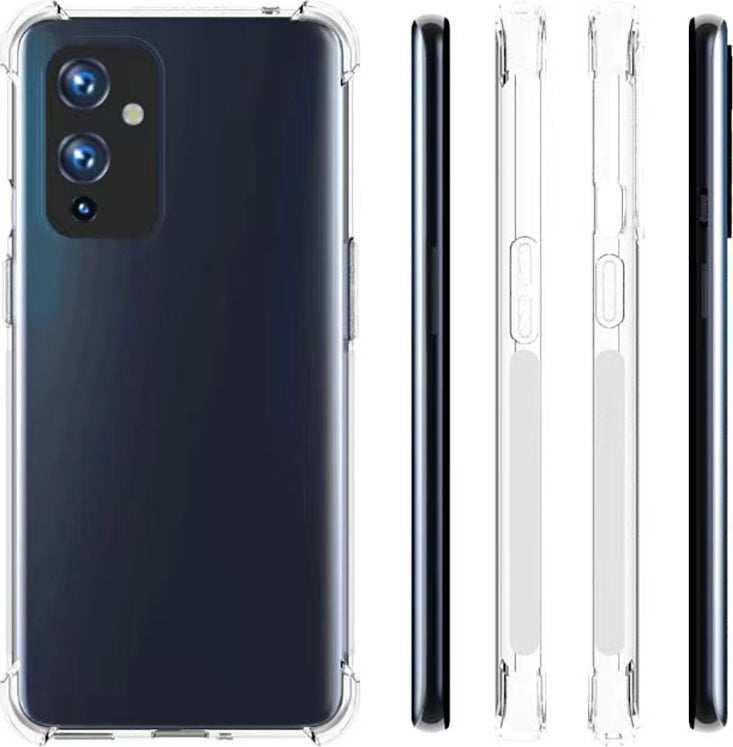 One Plus 9 Kılıf Mnc Nitro Anti Shock Silikon-Renksiz